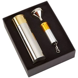 Bisley Cartridge Flask & Torch Gift Set