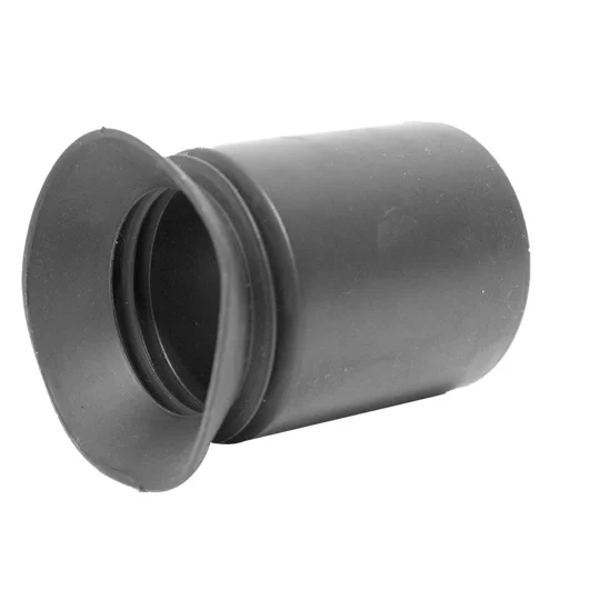 Bisley rubber rifle scope eyepiece available in two sizes for improved shooting comfort and reduced glare