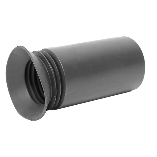 Bisley rubber rifle scope eyepiece available in two sizes for improved shooting comfort and reduced glare