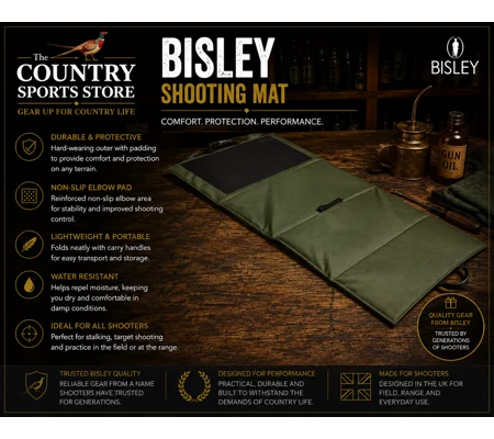 Bisley Shooting Mat | Padded Shooting & Range Mat