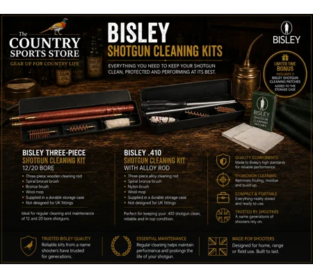 Bisley Shotgun Cleaning Kit 12g and 410