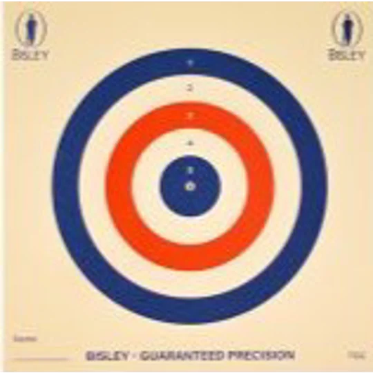 Bisley Competition Grade Targets 17cm