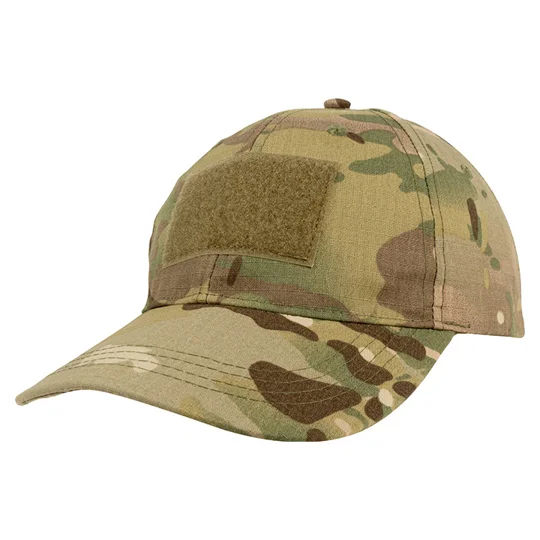 Milcam camouflage baseball cap for shooting, hunting and country sports
