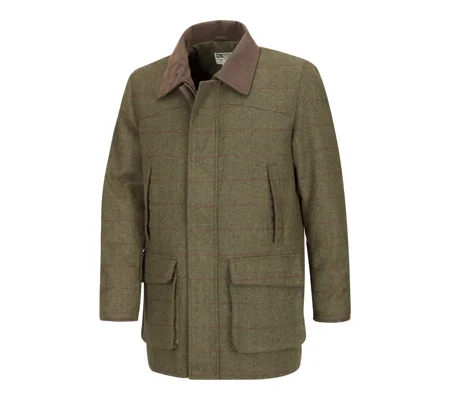Hoggs of Fife Tummel Tweed Field Coat Size XL