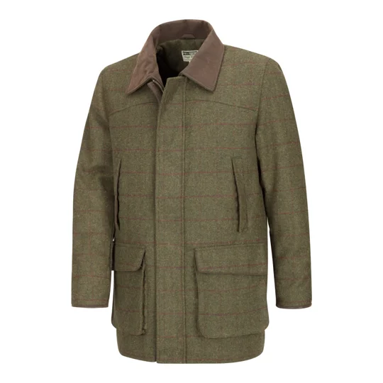 Hoggs of Fife Tummel Tweed Field Coat Size XL