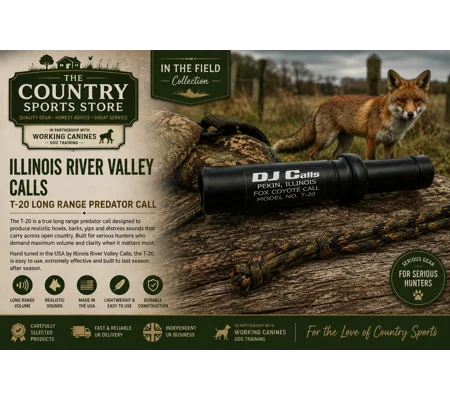 Illinois River Valley Calls T-20 Long Range Predator Call