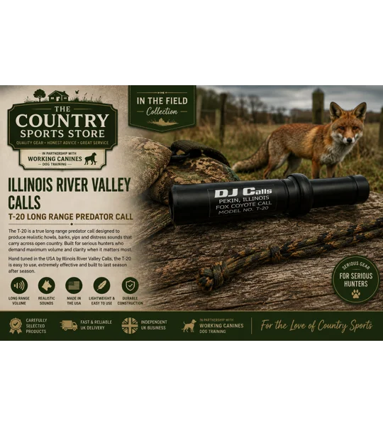 Illinois River Valley Calls T-20 Long Range Predator Call