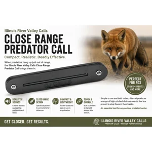 illinois River Valley Calls Close Range Predator Call