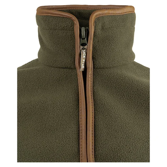 Countryman Fleece Gilet Pheasant Dark Olive