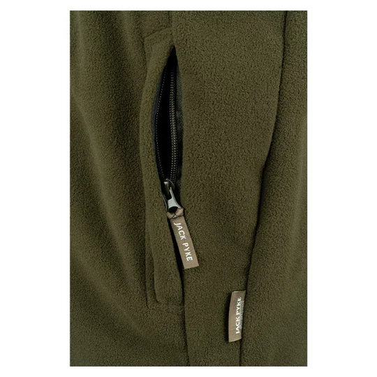 Countryman Fleece Gilet Pheasant Dark Olive
