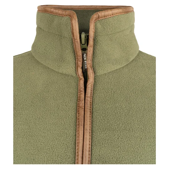 Jack Pyke Countryman Fleece Jacket Light Olive