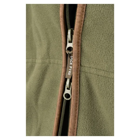 Jack Pyke Countryman Fleece Jacket Light Olive