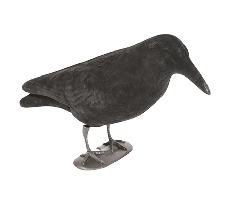 Jack Pyke Flocked Crow Full Body Decoy