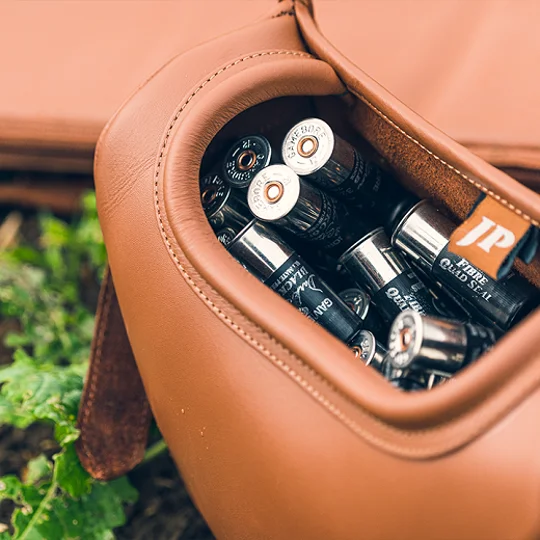 Jack Pyke Leather Cartridge Bag