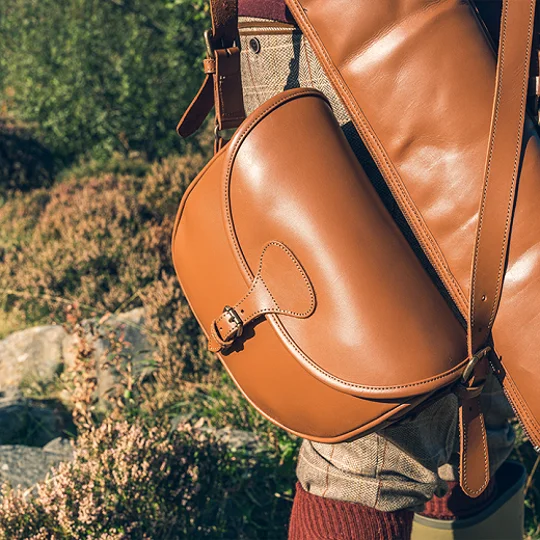 Jack Pyke Leather Cartridge Bag