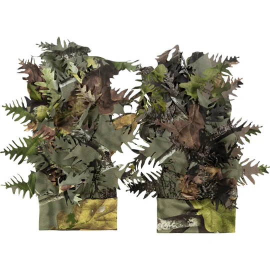 Jack Pyke LLCS camouflage gloves for pigeon decoying and shooting