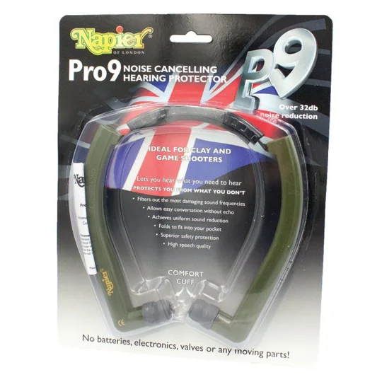 Napier Pro 9 Hearing Protection Brown or Pink