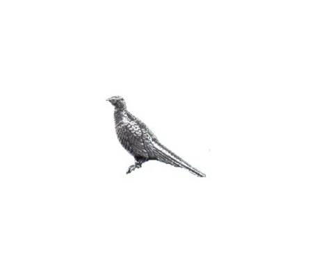 The Country Sports Store Pewter Game Bird Tie Badges