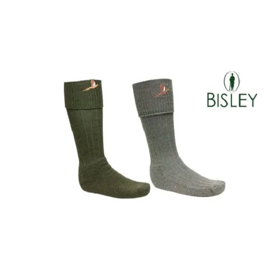 Bisley Pheasant Motif Shooting Socks
