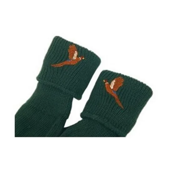 Bisley Pheasant Motif Shooting Socks
