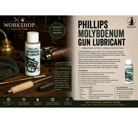 Phillips Molybdenum Gun Lubricant 100ml