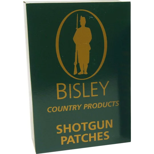 Bisley Shotgun Cleaning Patches in dispenser pack for cleaning shotgun, rifle and airgun barrels as part of The Workshop Collection.