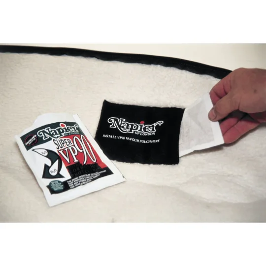 Napier Super VP90 corrosion inhibitor sachets for protecting shotguns, rifles and airguns from rust during storage in gun cabinets and safes.