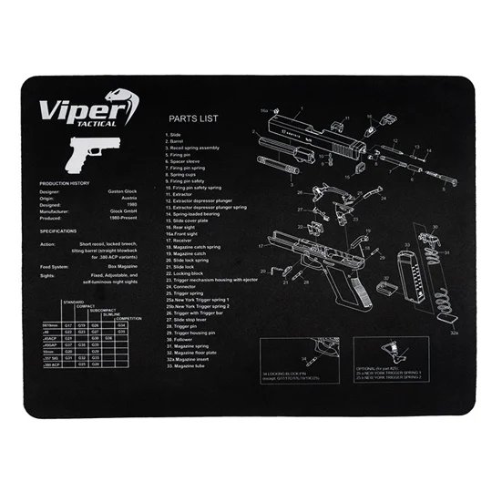 Viper Glock Pistol Mat