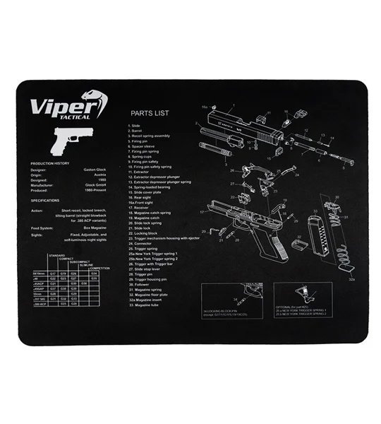 Viper Glock Pistol Mat