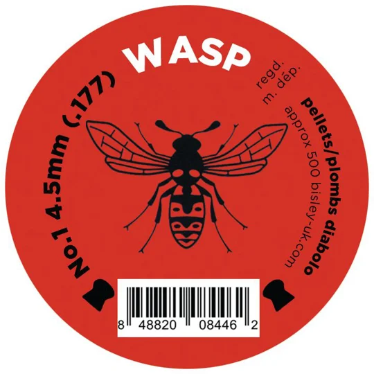 Wasp Air Rifle Pellets & Pack of 25 Free targets