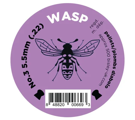 Wasp Air Rifle Pellets & Pack of 25 Free targets