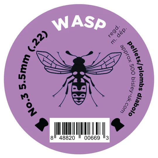 Wasp Air Rifle Pellets & Pack of 25 Free targets