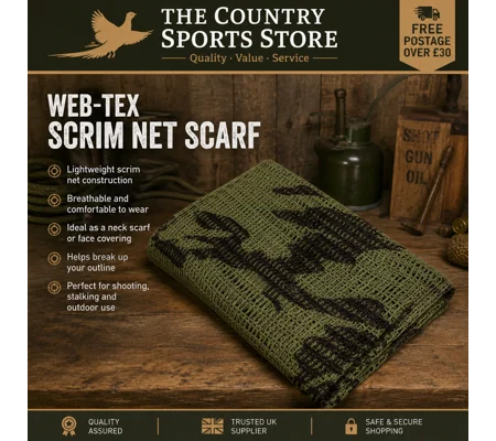 Web-tex Scrim Net Scarf