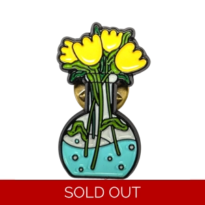 Botanical Round Flask