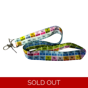 Periodic Table Lanyard