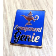 Equipment Genie enamel badge