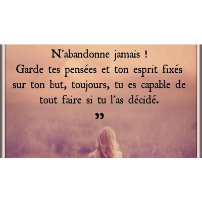 Message de motivation de troupe au sol