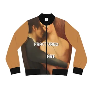 Fractured Art Collection yDkBrown Bag Abby Women's Bomber Jacket