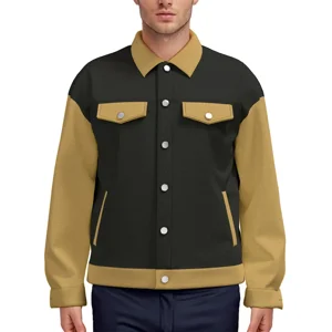 Ships To USA, EU, UK and Canada  WildSide Lapel Jacket Cotton Jean Jacket Style Bag Abby Orginal