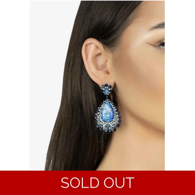 AORAH Royal Drop Blue Stone