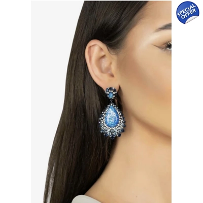 AORAH Royal Drop Blue Stone