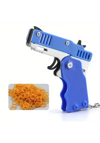 Keychain Band Gun (Blue)