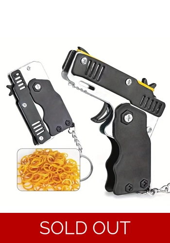 Keychain Band Gun (Black)