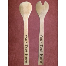 Customised Bamboo Spoons set..