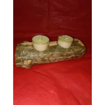 Handcrafted Driftwood 2 Cand..