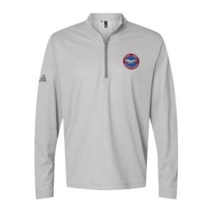 ADIDAS SPACE DYED 1/4 ZIP