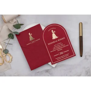 Henna Invitation Card K – 23