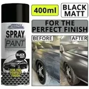 Car Pride Black Matt Spray Paint 400ml