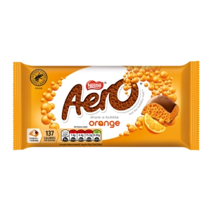 Aero Orange Chocolate Sharing Bar 15 x 90g