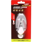Dekton Gecko Grip Jumbo Hook With Adhesive Strip, Various Colours